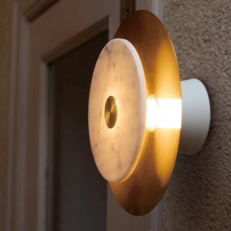 アートワークスタジオ エクリプスマーブルLEDウォールライト（L）  AW-0682