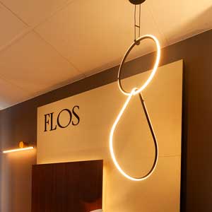 FLOS AIM シバタ照明ショールーム　ARRANGEMENTS　展示