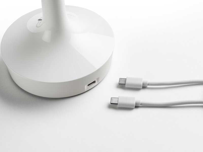 FLOS(フロス)  Bon Jour Unplugged ボンジュール アンプラグド 2025新エディション　ポータブルランプ フィリップ・スタルク ワイヤレス充電 クリアシェード付属 調色/USB充電/ワイヤレス充電対応【正規販売店】