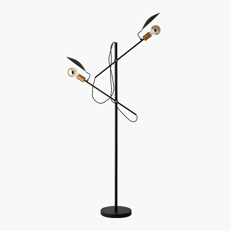 湘南HERMOSA(ハモサ) POLDER FLOOR LAMP ポルダー フロアランプ ペンダントランプ  FP-007BK