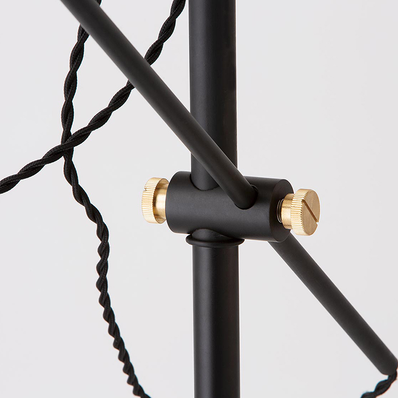 湘南HERMOSA(ハモサ) POLDER FLOOR LAMP ポルダー フロアランプ ペンダントランプ FP-007BK