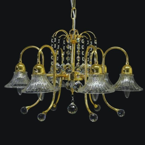 輸入照明 ASFOUR CRYSTAL2 クリスタルシャンデリア ダイニング リビング オフィス 寝室 (1096)AS158G-6L