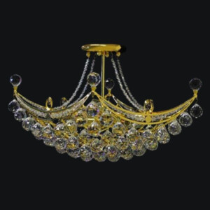 輸入照明 ASFOUR CRYSTAL2 クリスタルシャンデリア ダイニング リビング オフィス 寝室 (1096)ASC38G-6L