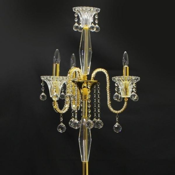 輸入照明 ASFOUR CRYSTAL2 クリスタルフロアライト ダイニング リビング オフィス 寝室 (1096)ASST8821G-3L