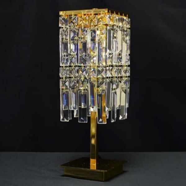 輸入照明 ASFOUR CRYSTAL2 クリスタルテーブルライト ダイニング リビング オフィス 寝室 (1096)AST261G-2L