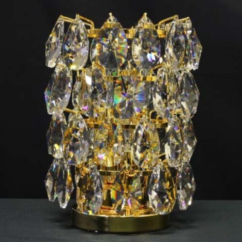 輸入照明 ASFOUR CRYSTAL2 クリスタルテーブルライト ダイニング リビング オフィス 寝室 (1096)AST315G-4L