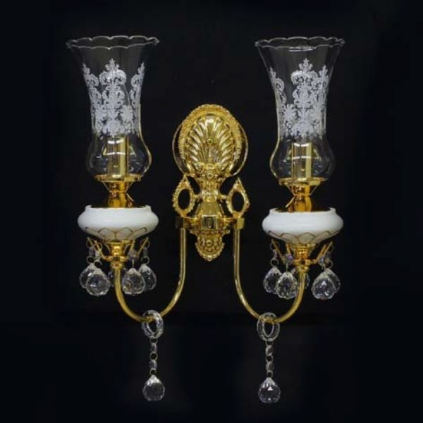 輸入照明 ASFOUR CRYSTAL2 クリスタルブラケット ダイニング リビング オフィス 寝室 (1096)ASW766G-2L