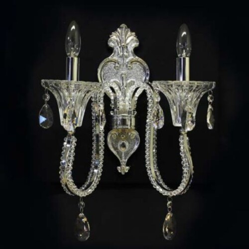 輸入照明 ASFOUR CRYSTAL2 クリスタルブラケット ダイニング リビング オフィス 寝室 (1096)ASW8821C-2