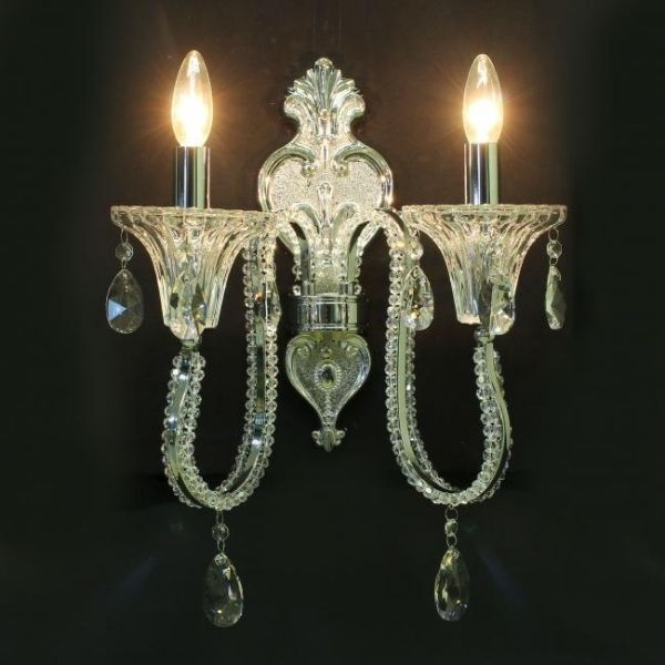 輸入照明 ASFOUR CRYSTAL2 クリスタルブラケット ダイニング リビング オフィス 寝室 (1096)ASW8821C-2