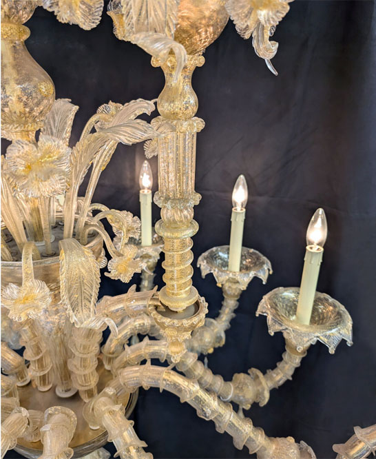 輸入照明 Seguso  Gianni レッツォーニコシャンデリア シクリスタルャンデリア  (783)L -10-2