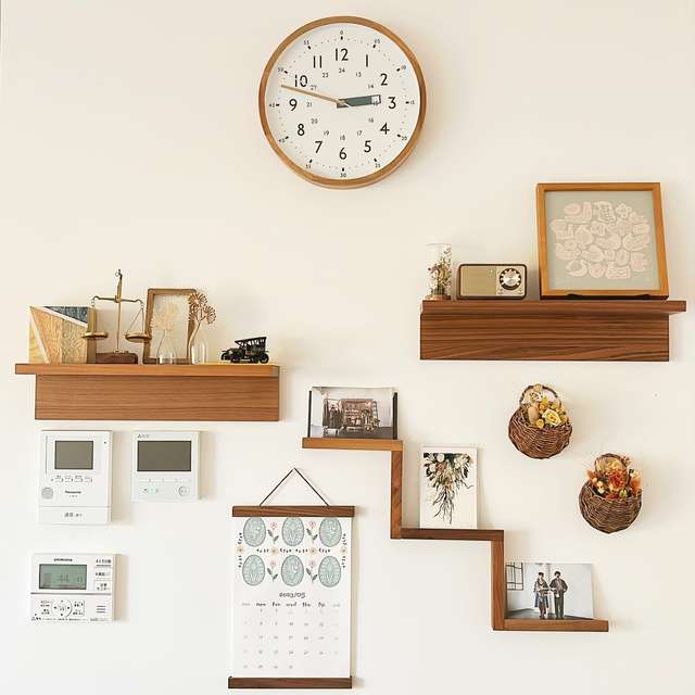 インターフォルム Storuman ストゥールマン ウォールクロック/ 電波時計/知育時計  CL-2937