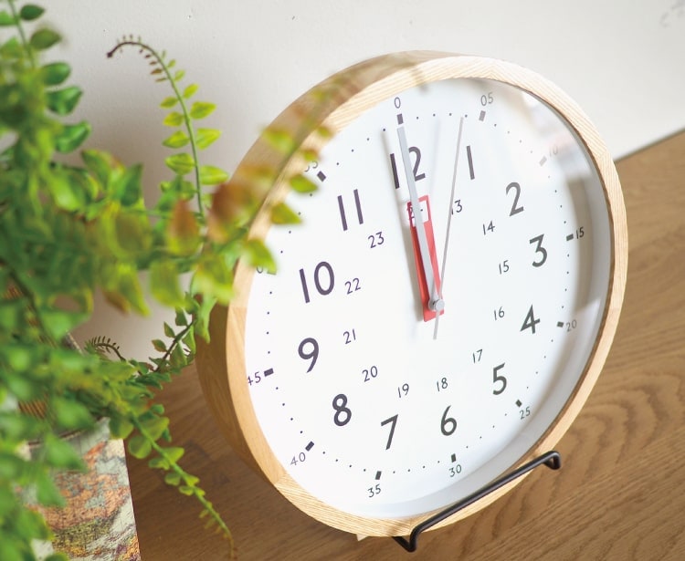 インターフォルム Storuman ストゥールマン ウォールクロック/ 電波時計/知育時計  CL-2937