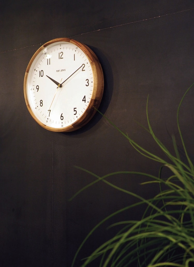 インターフォルム German ジェルマン ウォールクロック / 電波時計  CL-4061WH