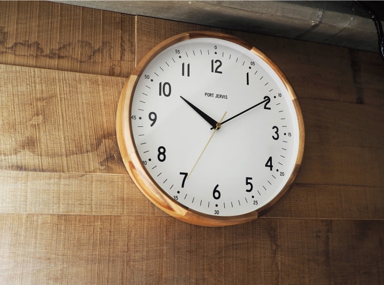 インターフォルム German ジェルマン ウォールクロック / 電波時計  CL-4061WH