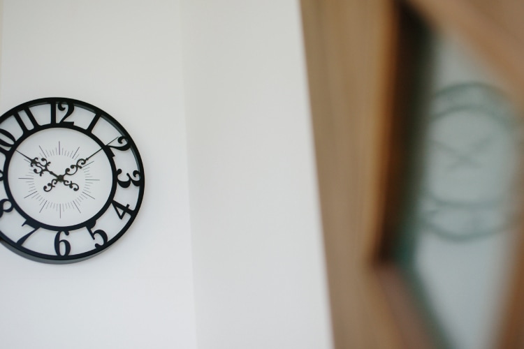 インターフォルム Gisel ジゼル ウォールクロック  CL-4960BK