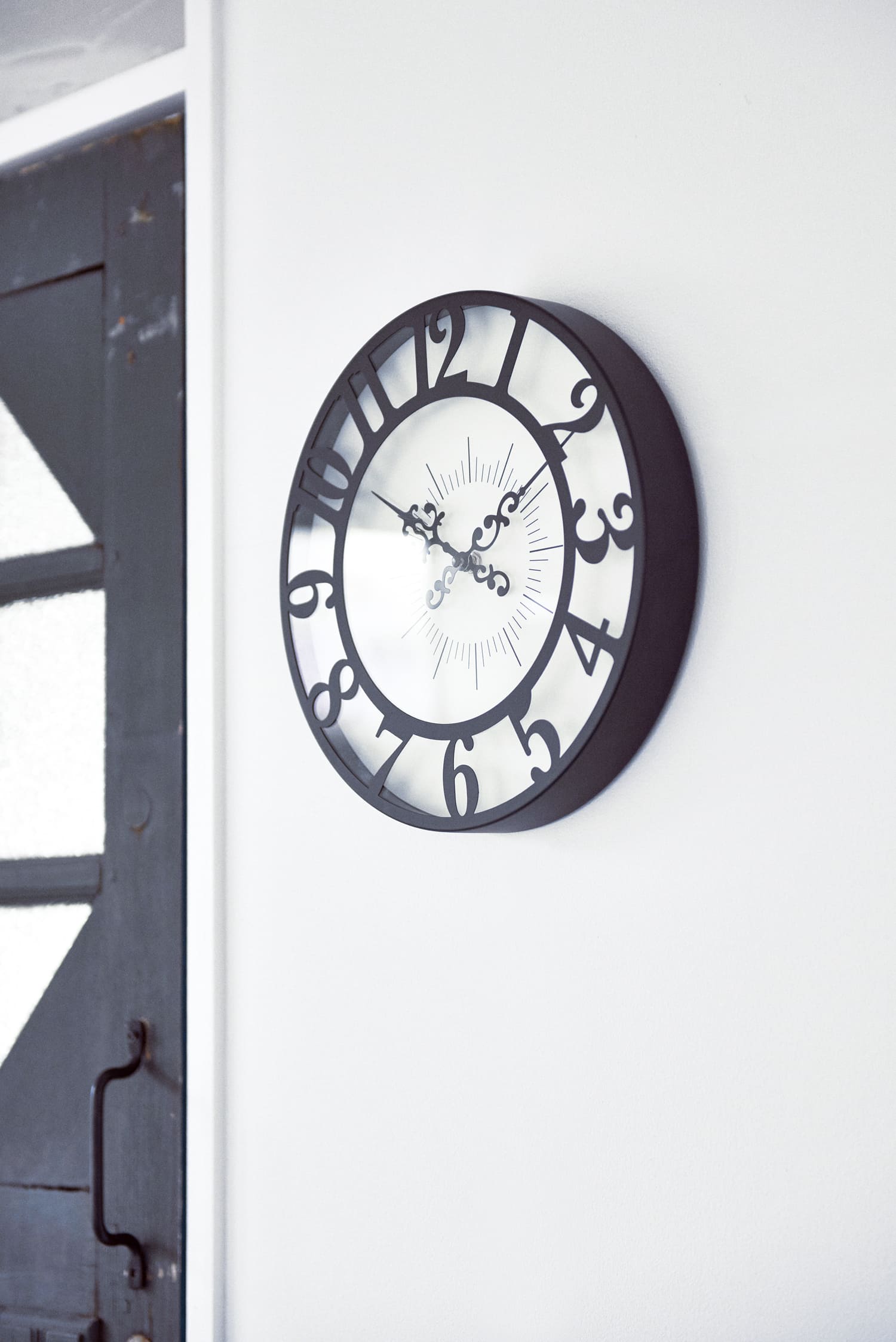 インターフォルム Gisel ジゼル ウォールクロック  CL-4960BK