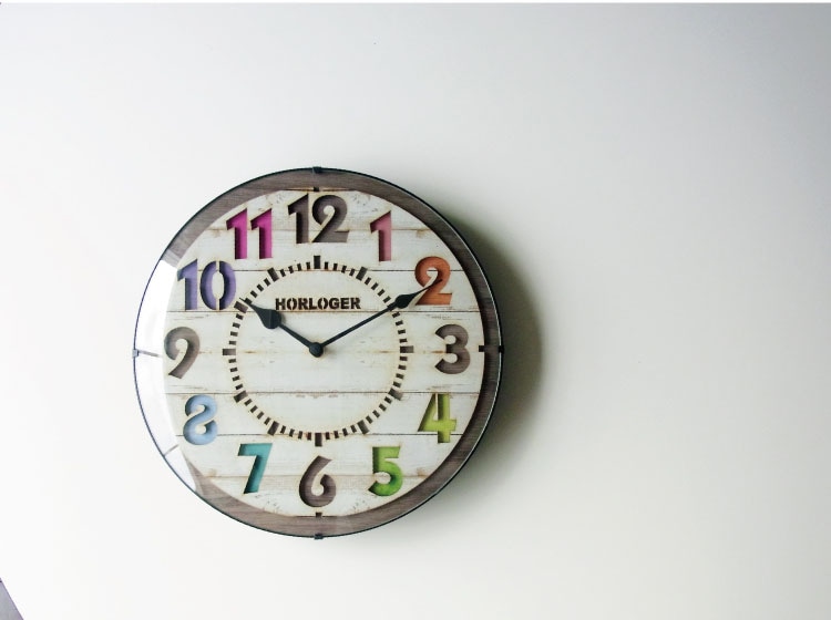 インターフォルム Forli フォルリ ウォールクロック / 電波時計  CL-8332WH