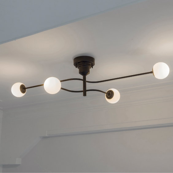 インターフォルム Chemin シュマン シーリングライト  LT-4460-1 白熱電球使用不可