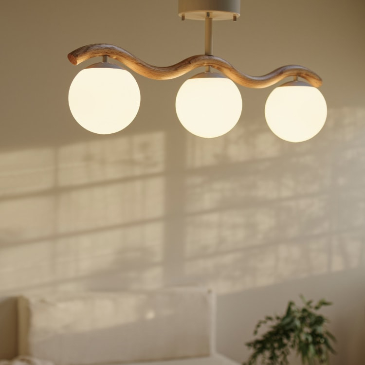 インターフォルム Houle ウール シーリングライト  LT-4543-5