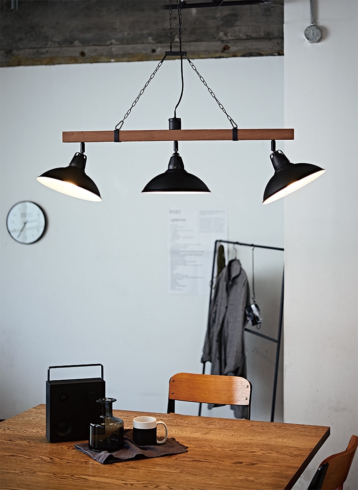 インターフォルム Varasto ヴァラスト ペンダントライト  LT-8255-7BK