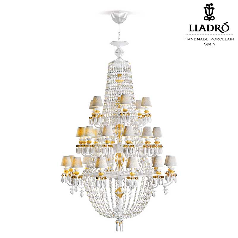 Lladro（リヤドロ） Winter Palace – シャンデリア 30灯   lladro-01023523