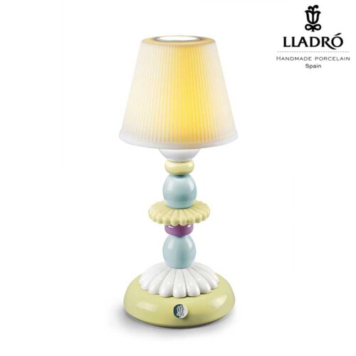 Lladro(リヤドロ) Lotus Firefly Lamp(Green & Blue) 充電式ポータブルLEDライト   lladro-01023761  入り数1台