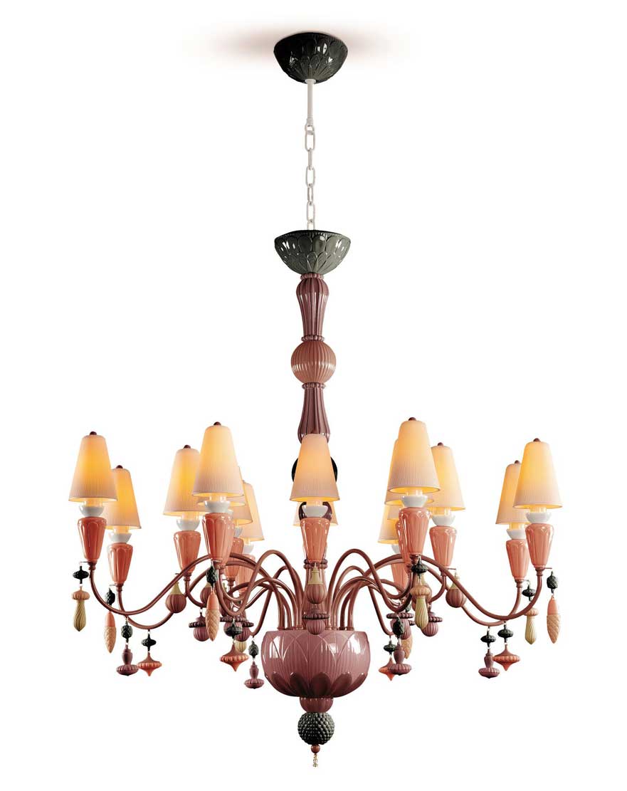 Lladro（リヤドロ） Ivy ＆ Seed – シャンデリア16灯PM   lladro-01023863