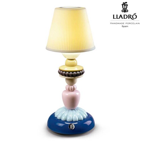 Lladro(リヤドロ) Sunflower Firefly Lamp(Blue) 充電式ポータブルLEDライト   lladro-01023920