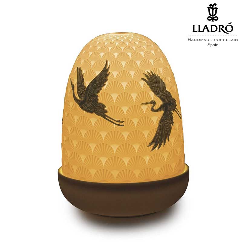 Lladro（リヤドロ） Dome Lamp (鶴) USB充電式ポータブルLEDライト   lladro-01023923