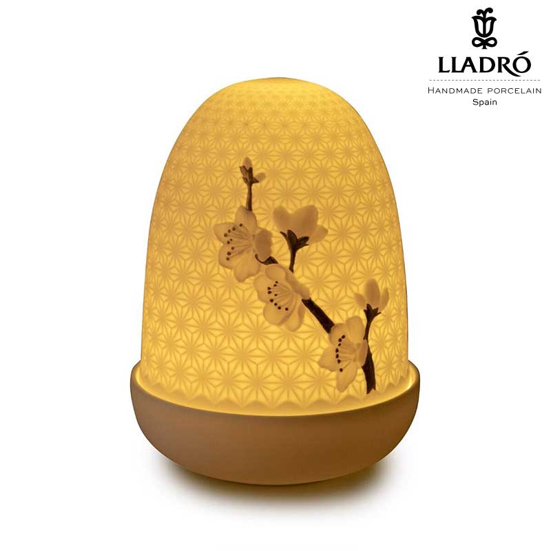 Lladro（リヤドロ） Dome Lamp (桜)  USB充電式ポータブルLEDライト   lladro-01023989