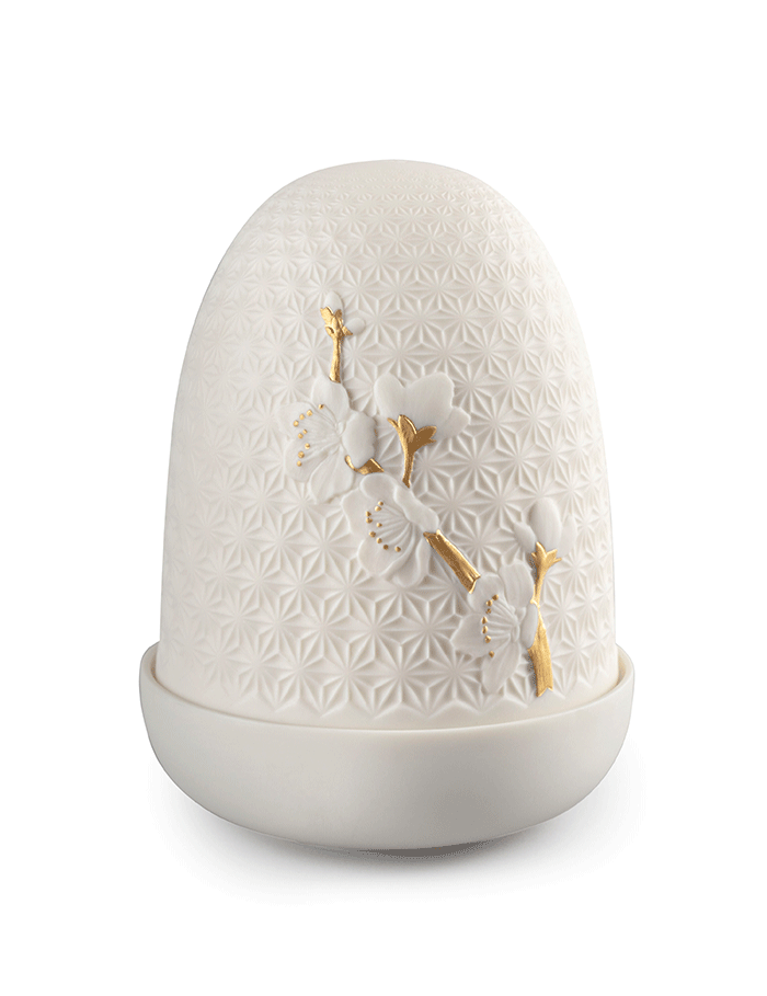 Lladro(リヤドロ) Dome Lamp (桜)  USB充電式ポータブルLEDライト   lladro-01023989