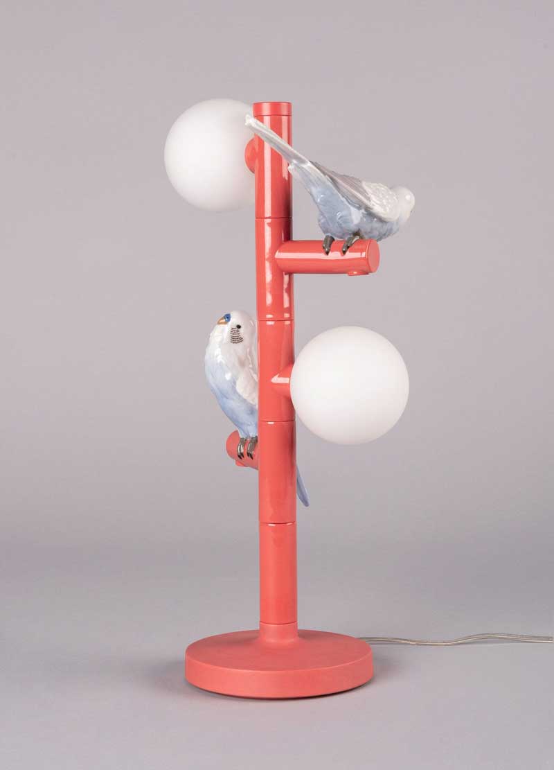 Lladro（リヤドロ） インコたちのパレード　ランプ   lladro-01024056