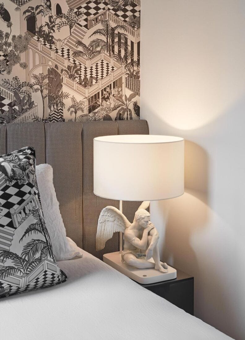 Lladro(リヤドロ) 守護天使 (ランプ)   lladro-01024266