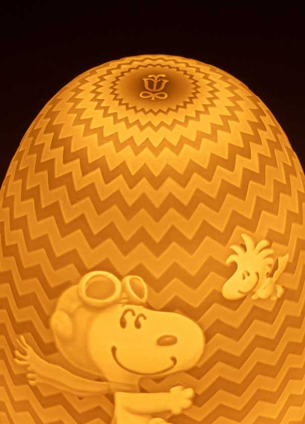 Lladro(リヤドロ) Dome Lamp (スヌーピー) USB充電式ポータブルLEDライト lladro-01024282