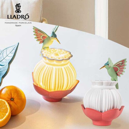 LIADRO リヤドロ ユートピアリトファニーランプ 充電式ポータブルLEDライト lladro-01024387