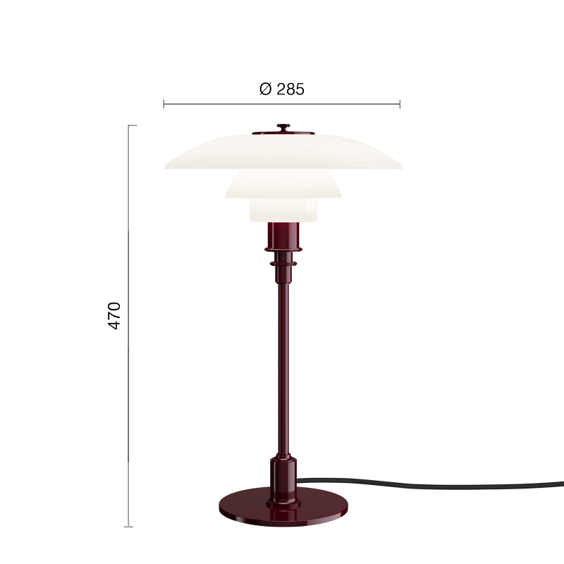 ルイスポールセン PH 3/2 テーブル【正規販売店】 - 照明専門店シバタ照明