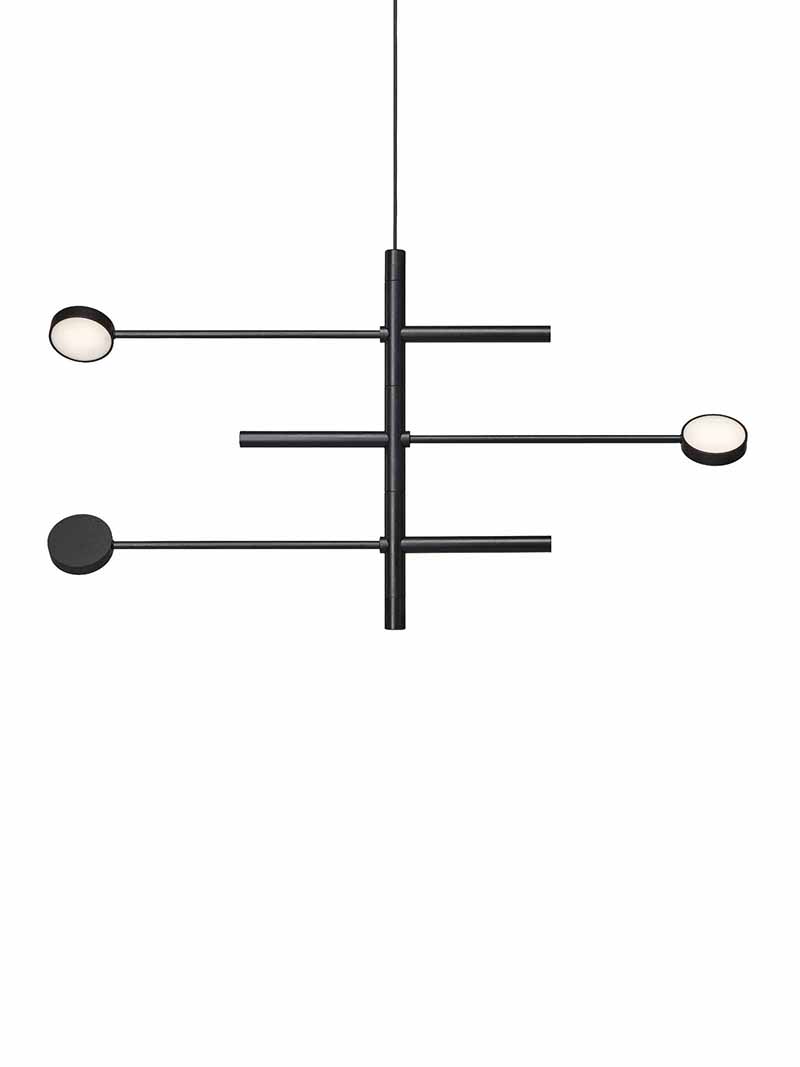 JAPTH(ジャプス) KINGPIN / キングピン ペンダントライト JA-KI056-03-P-BK  受注生産品