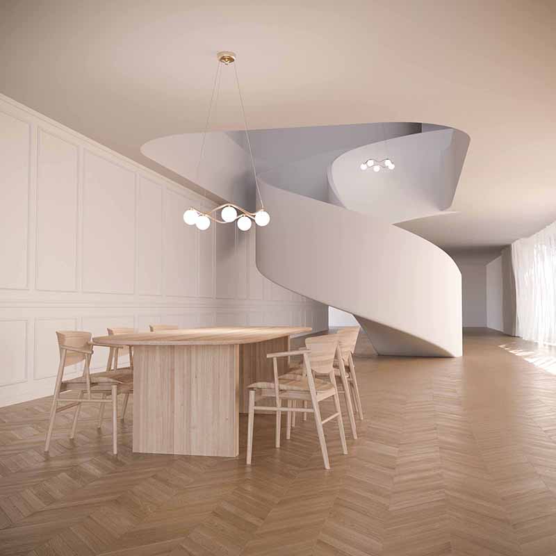 Rebello Decor(レベロ デコール) Circle of life 650 / サークルオブライフ 650 ペンダントライト RD-COL65-BR  /