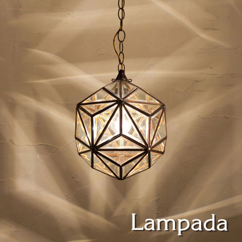 ペンダントライト 3灯 キラキラ輝く ガラス 照明 クリスタル ライト