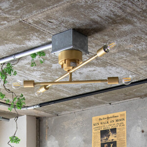 gram eight シーリングライト TC-1048-BS カロー 4灯 シーリング