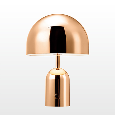 TOM DIXON（トム・ディクソン／イギリス） BELL PORTABLE テーブルライト 725TL26BLL01-CPN Tom Dixon【送料別対象商品】